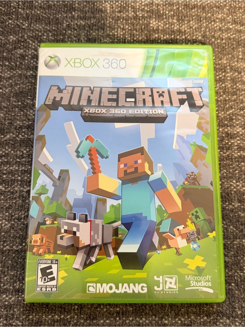 Microsoft Minecraft Xbox 360 Edition Video Game No Manual
